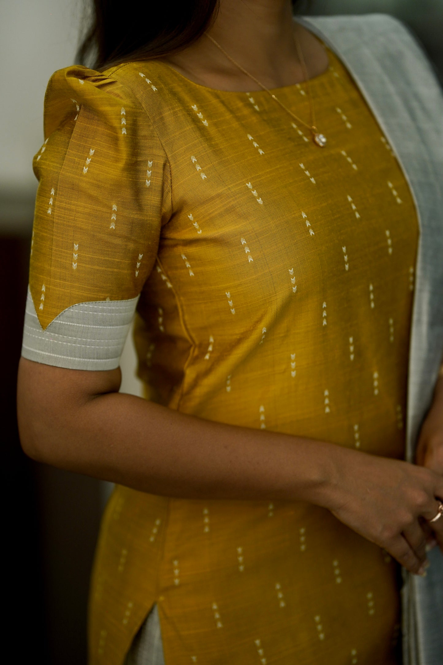 Royal Salwar Set in Mustard