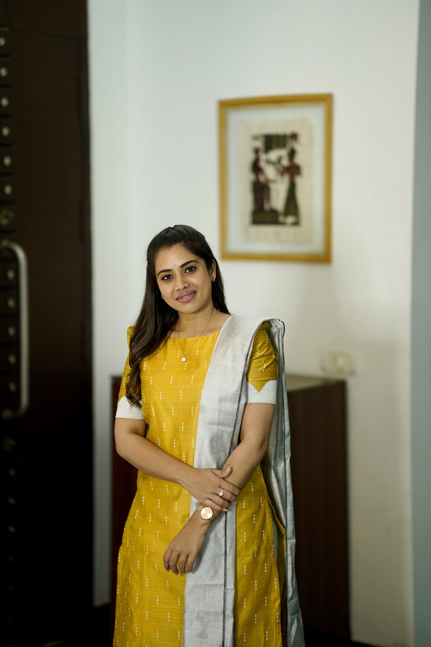 Royal Salwar Set in Mustard