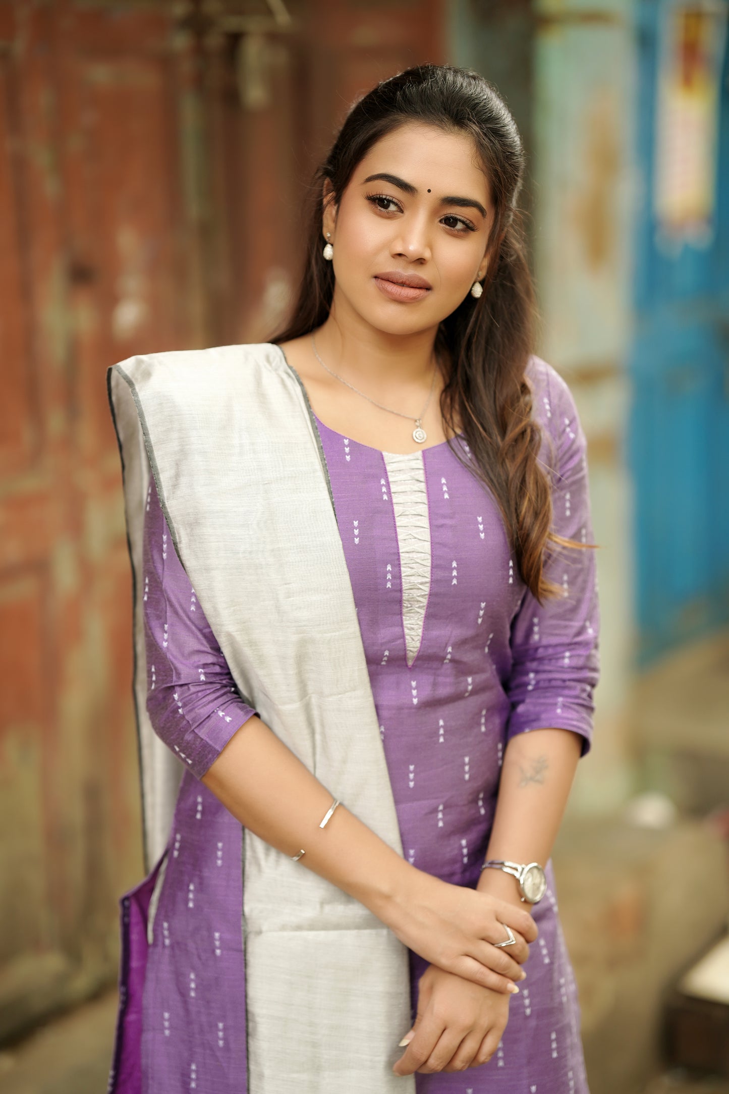 Royal Salwar Set in Purple