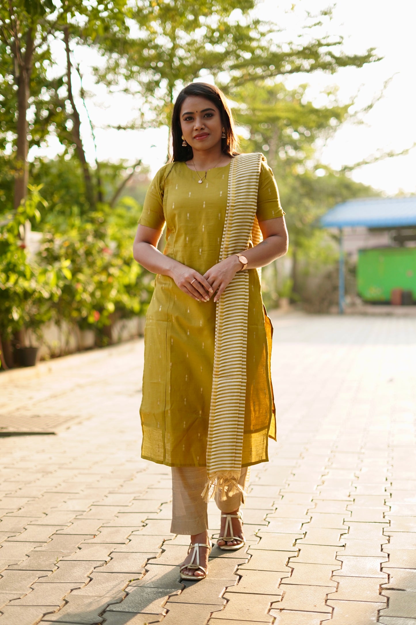 Athithi Lilac Feeding salwar set